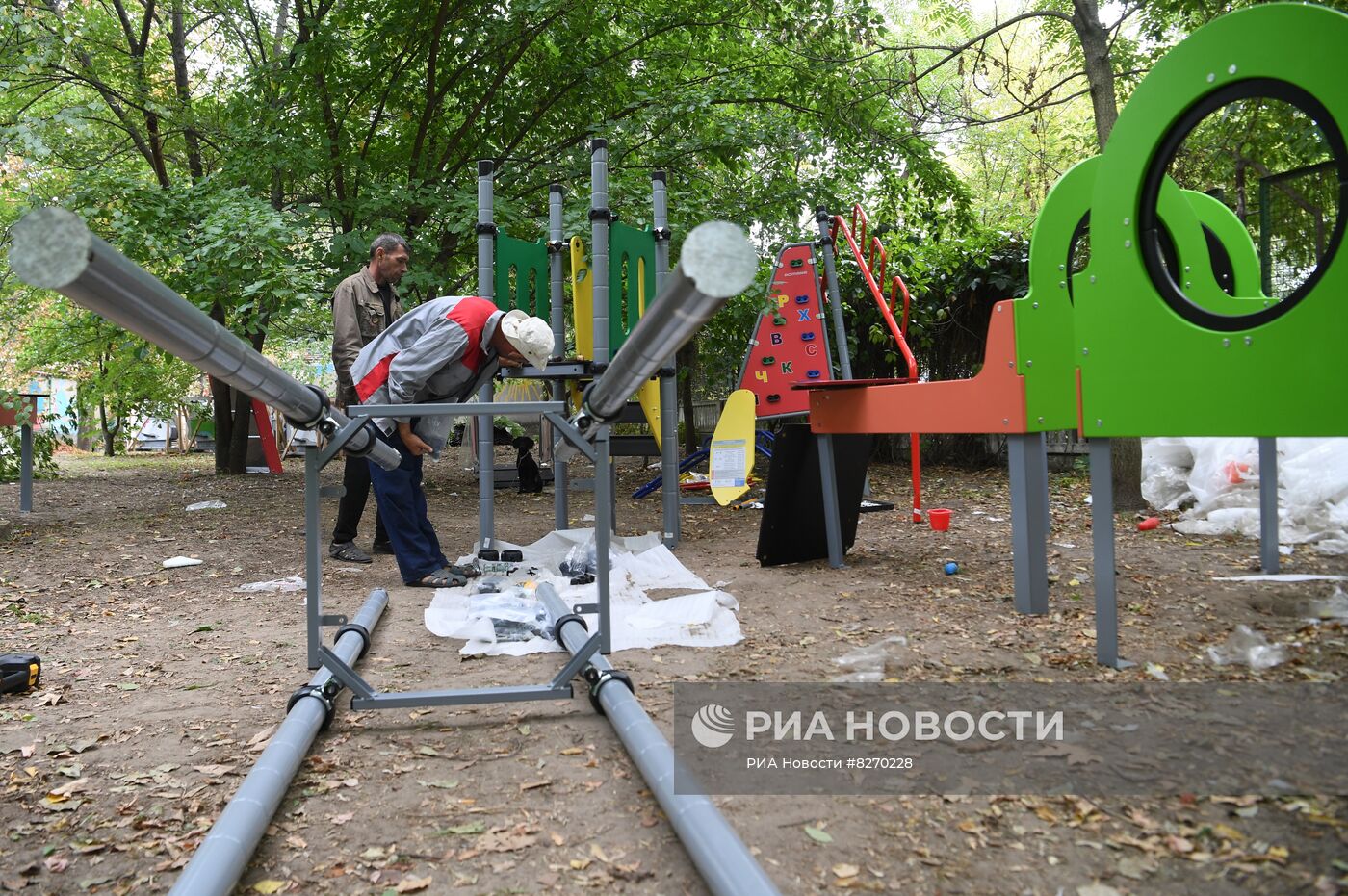 Капитальный ремонт детского сада в Мелитополе