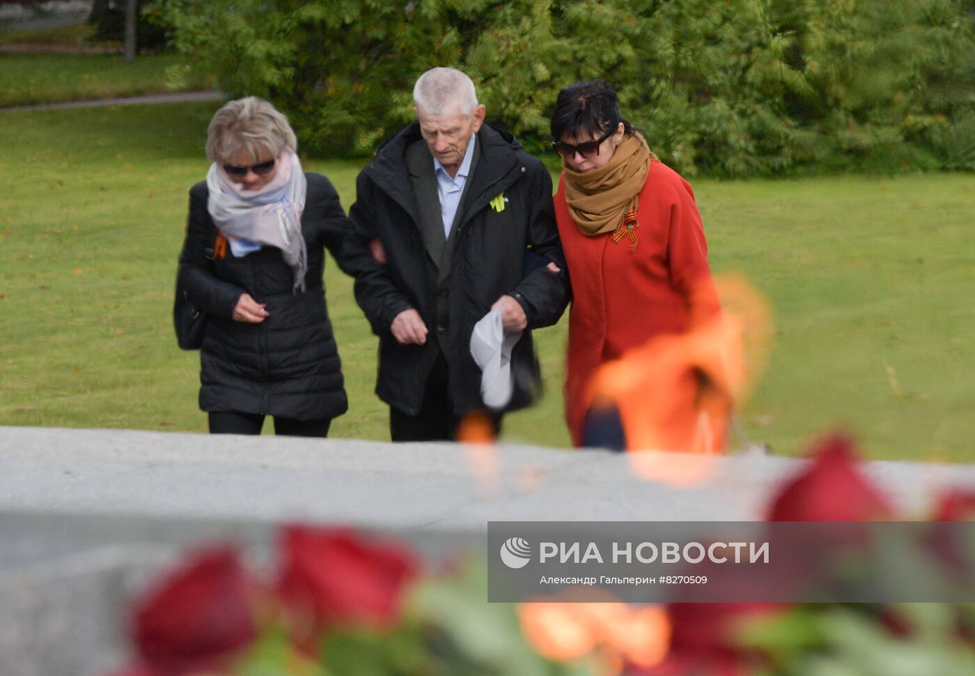 Траурная церемония ко Дню памяти жертв блокады Ленинграда