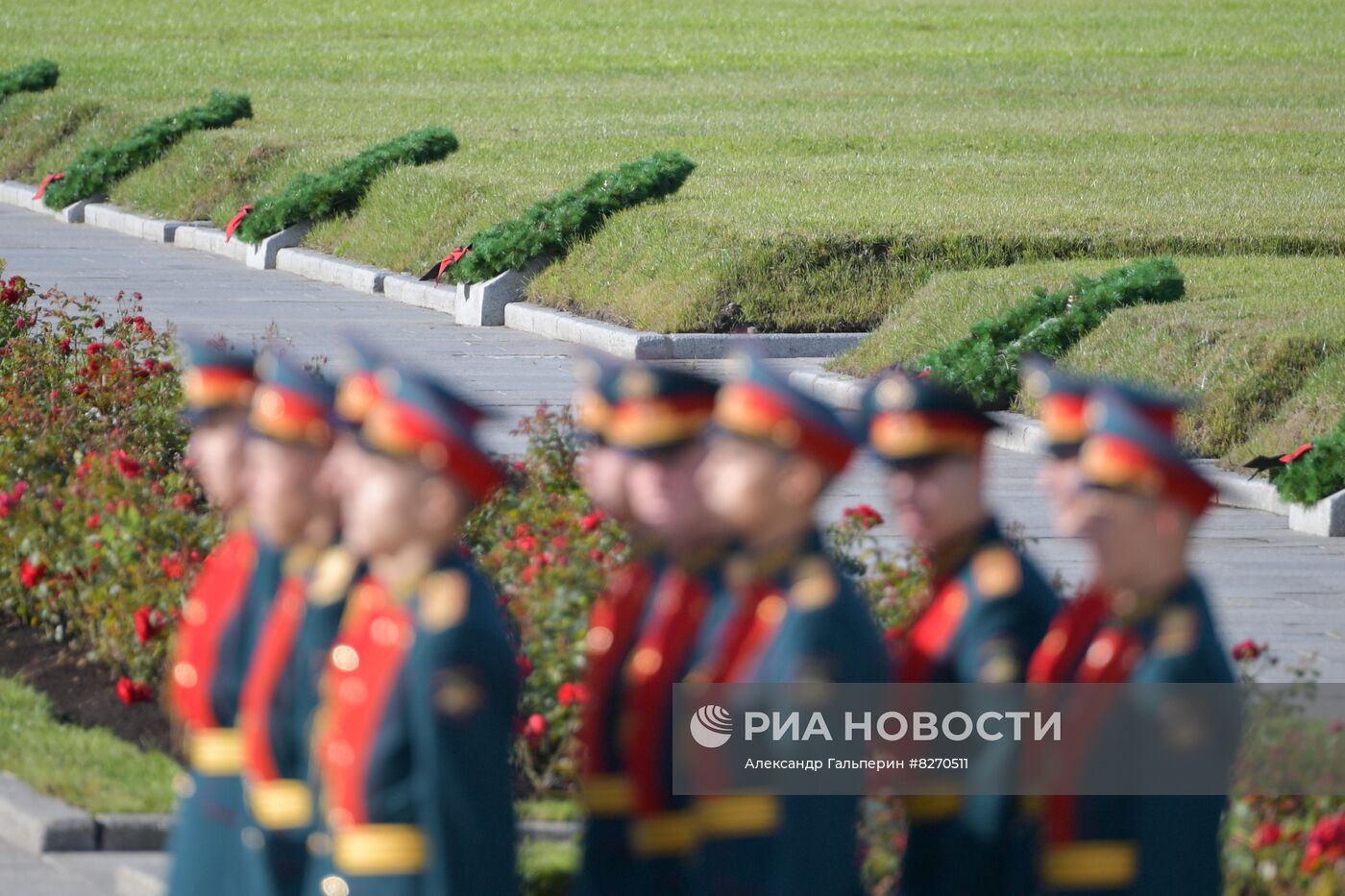 Траурная церемония ко Дню памяти жертв блокады Ленинграда