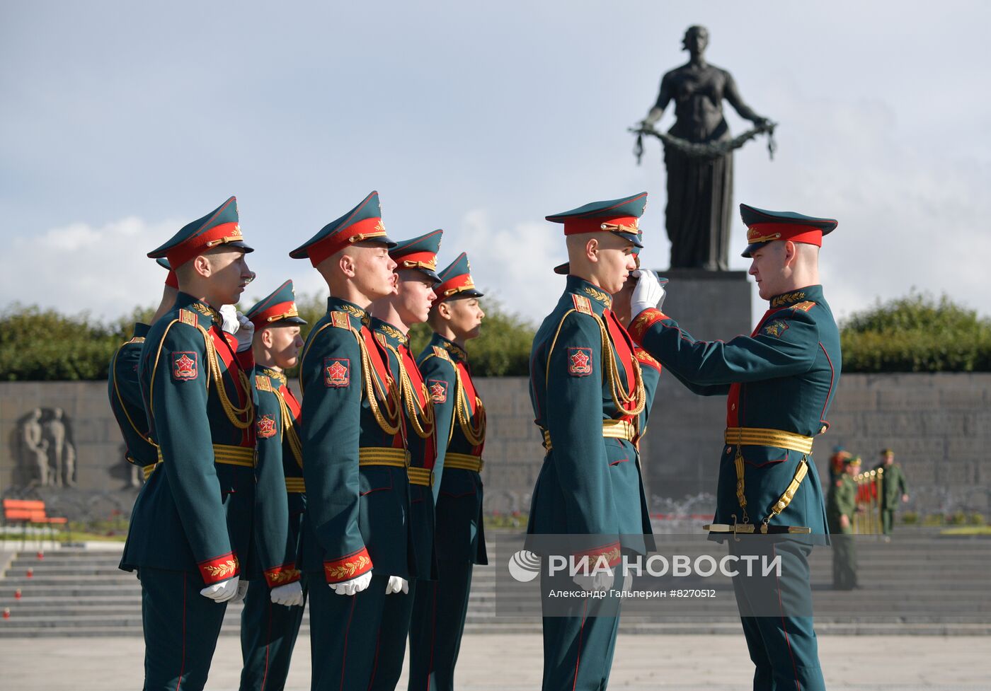 Траурная церемония ко Дню памяти жертв блокады Ленинграда