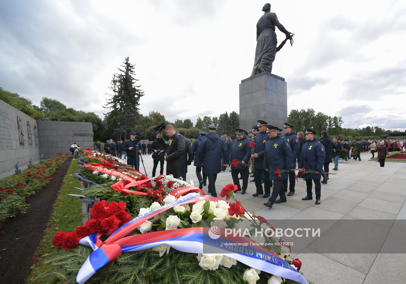 Траурная церемония ко Дню памяти жертв блокады Ленинграда