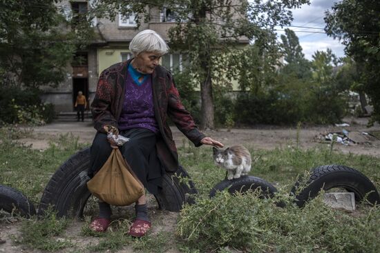 Повседневная жизнь в городе Рубежное в ЛНР