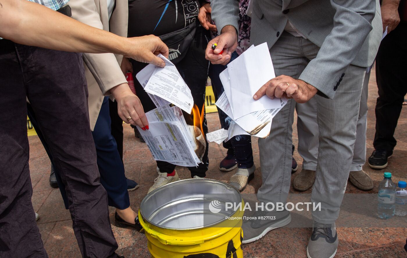 Акция протеста в Кишиневе