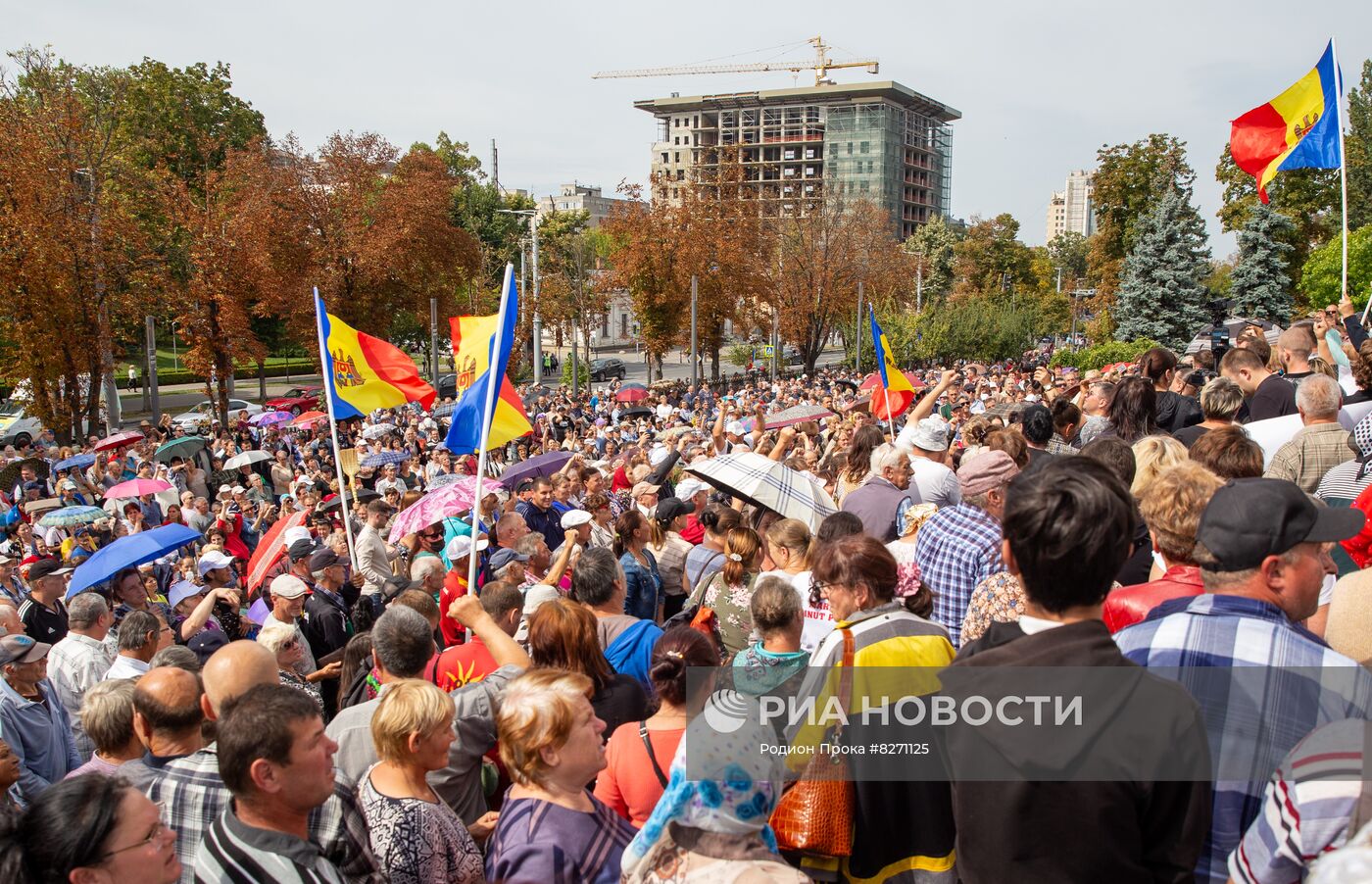 Акция протеста в Кишиневе