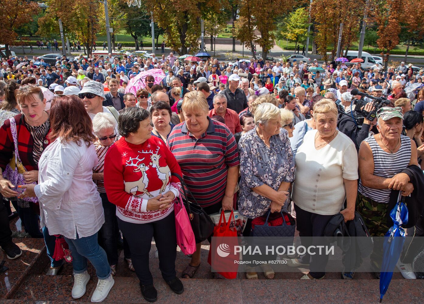 Акция протеста в Кишиневе