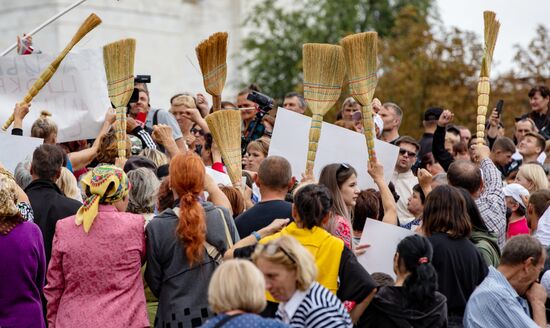 Акция протеста в Кишиневе