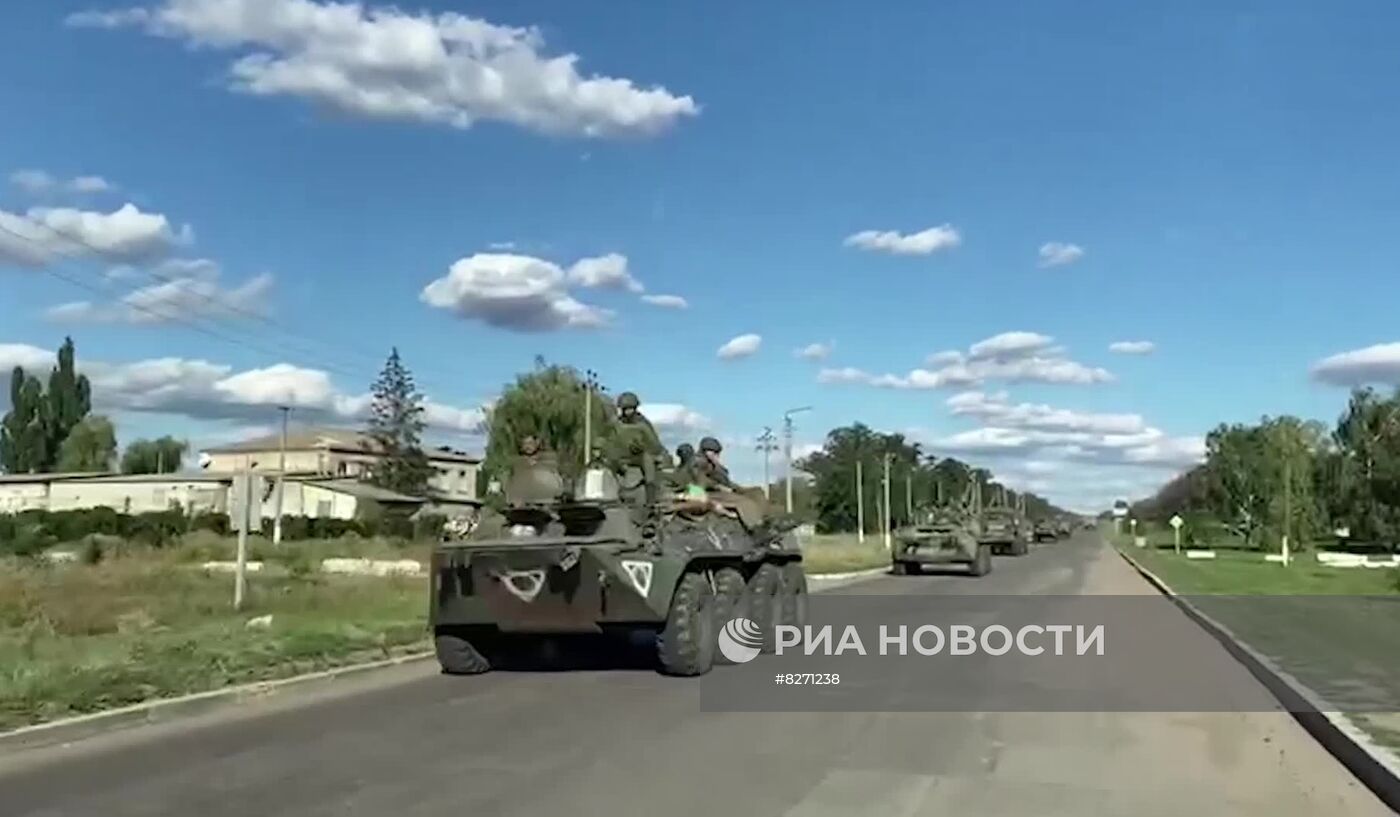  Минобороны РФ перебрасывает войска и технику на харьковское направление