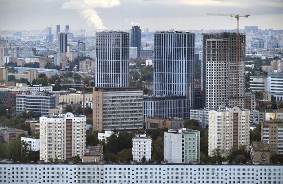 Запуск колеса обозрения "Солнце Москвы"