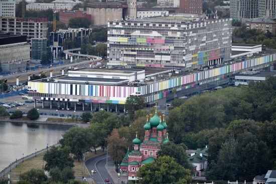 Запуск колеса обозрения "Солнце Москвы"