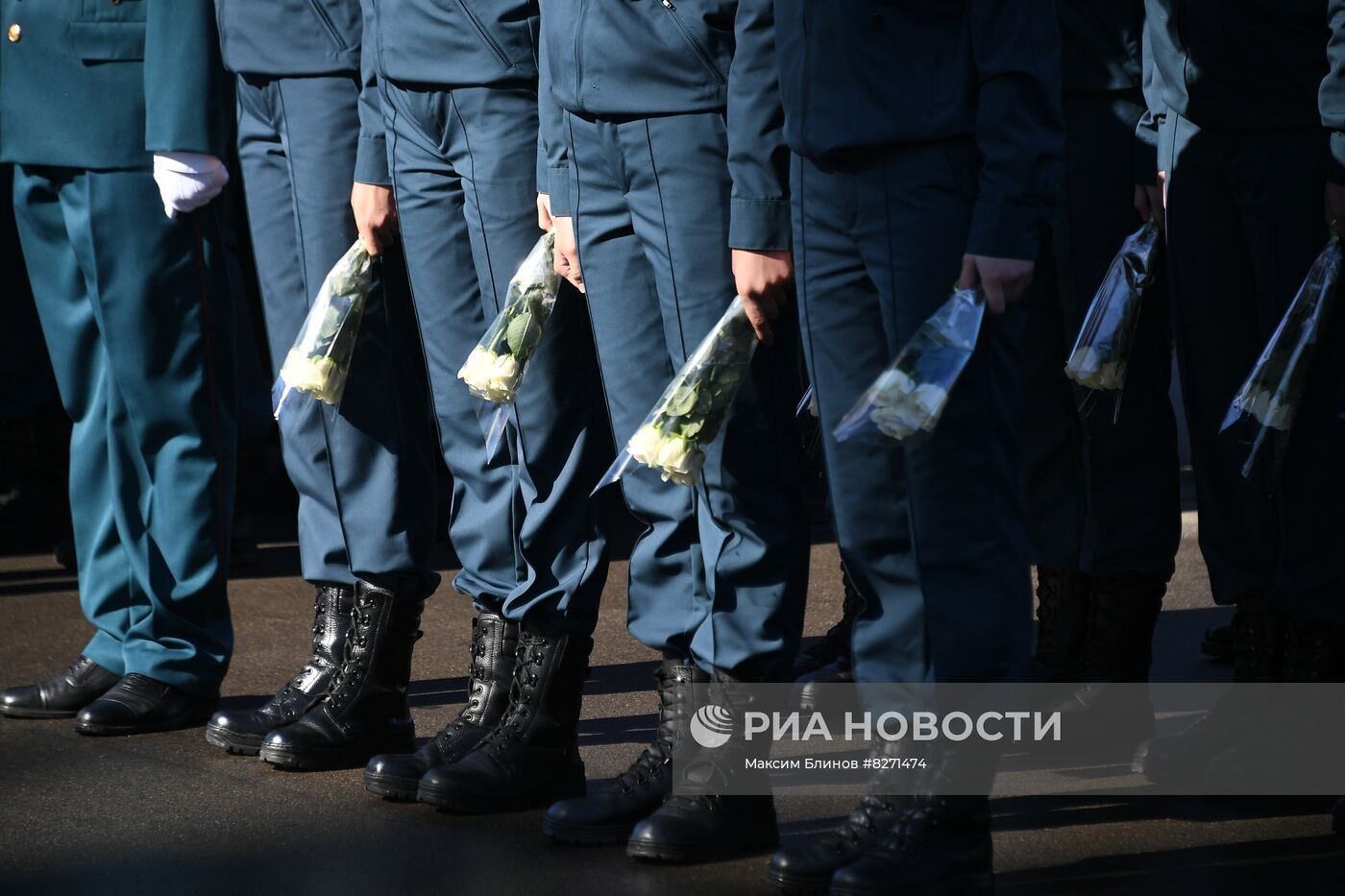 Принятие присяги курсантами Академии ГПС МЧС России