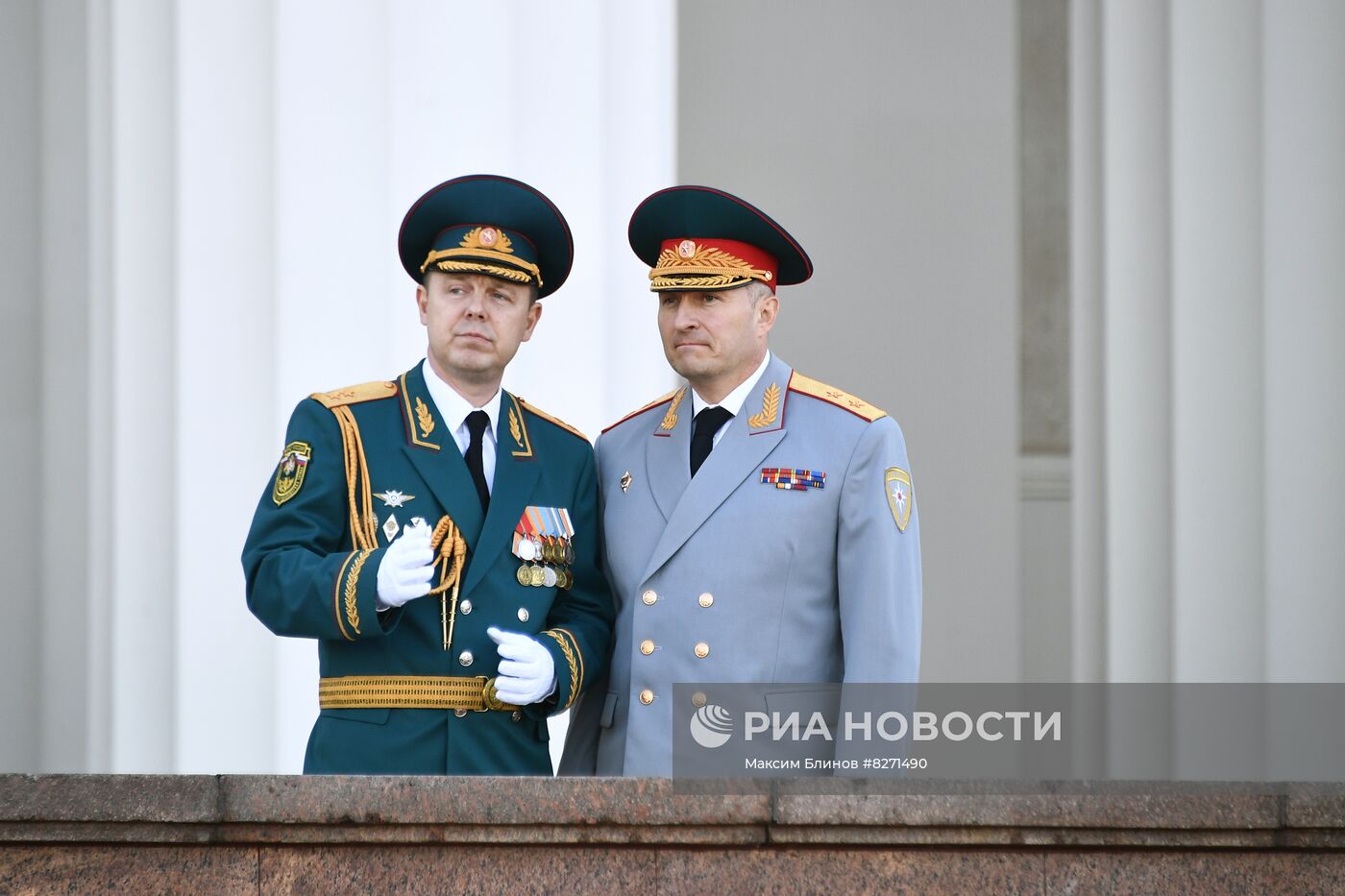 Принятие присяги курсантами Академии ГПС МЧС России