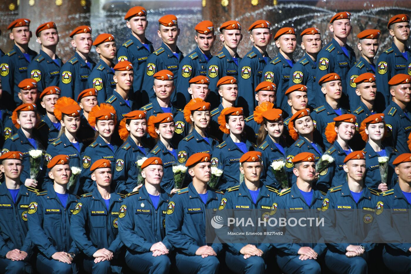 Принятие присяги курсантами Академии ГПС МЧС России