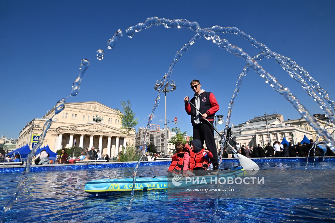 Празднование Дня города в Москве