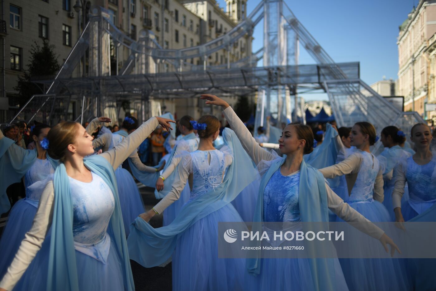 Празднование Дня города в Москве