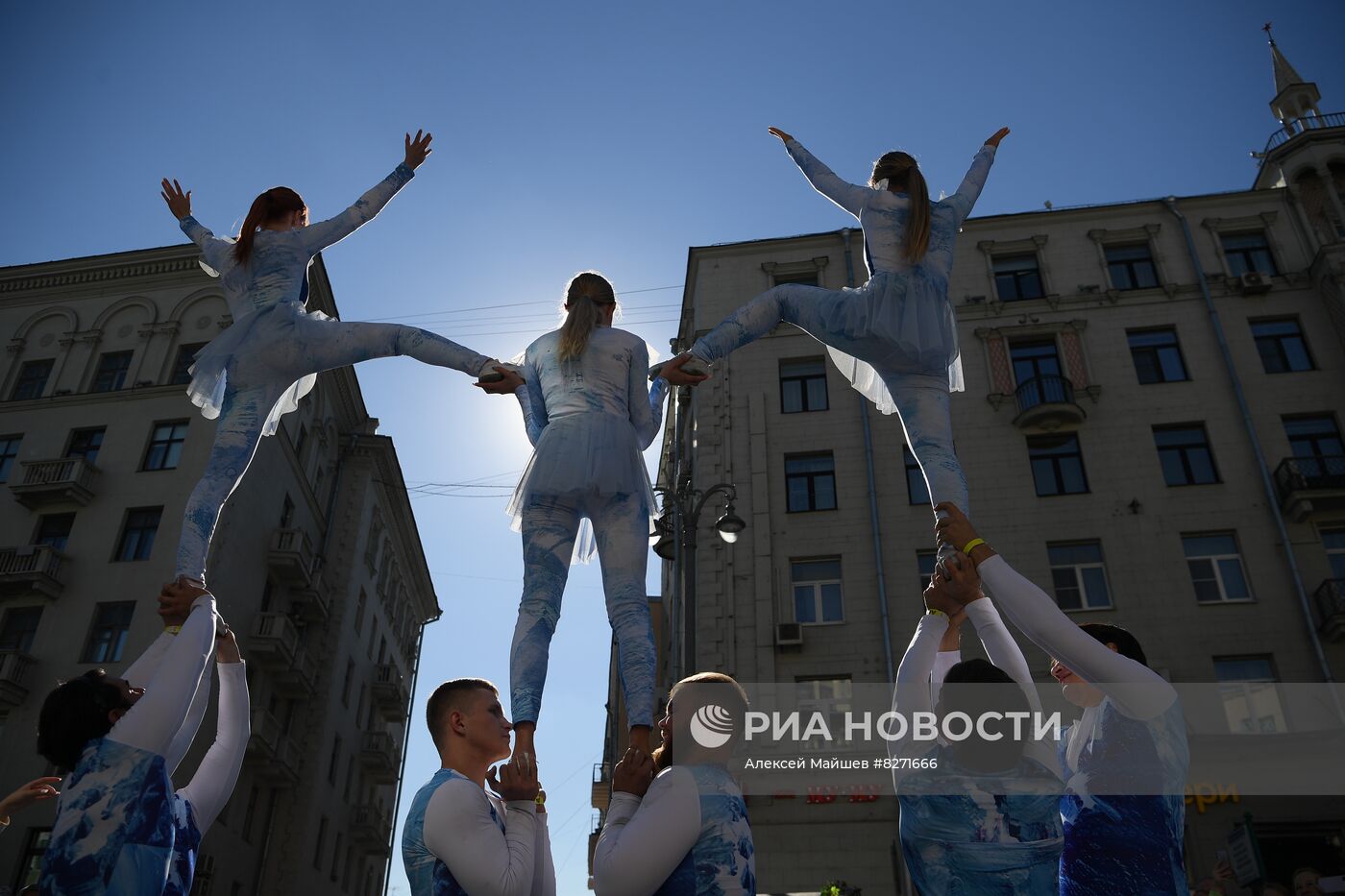 Празднование Дня города в Москве