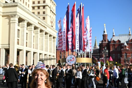 Празднование Дня города в Москве