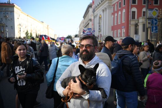 Празднование Дня города в Москве