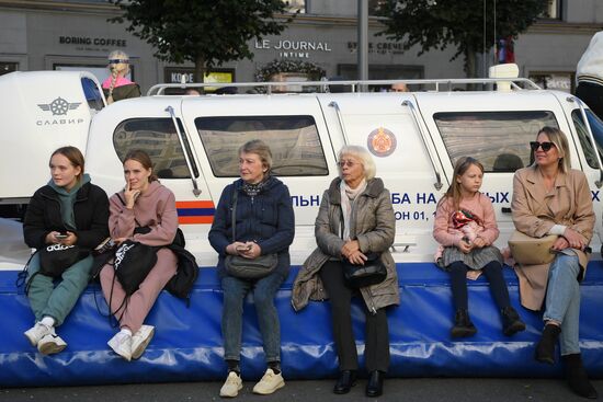 Празднование Дня города в Москве