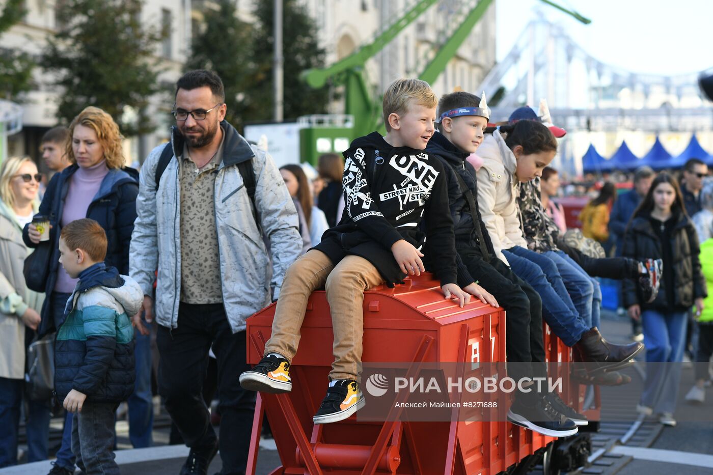 Празднование Дня города в Москве