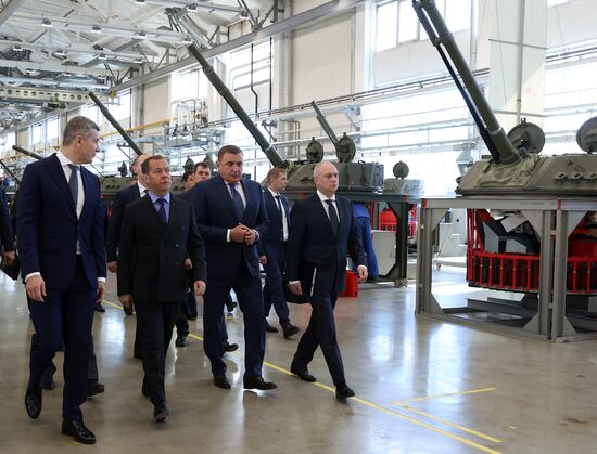 Рабочая поездка зампреда Совбеза РФ Д. Медведева в Тулу