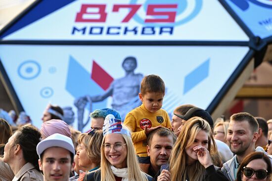 Празднование Дня города в Москве