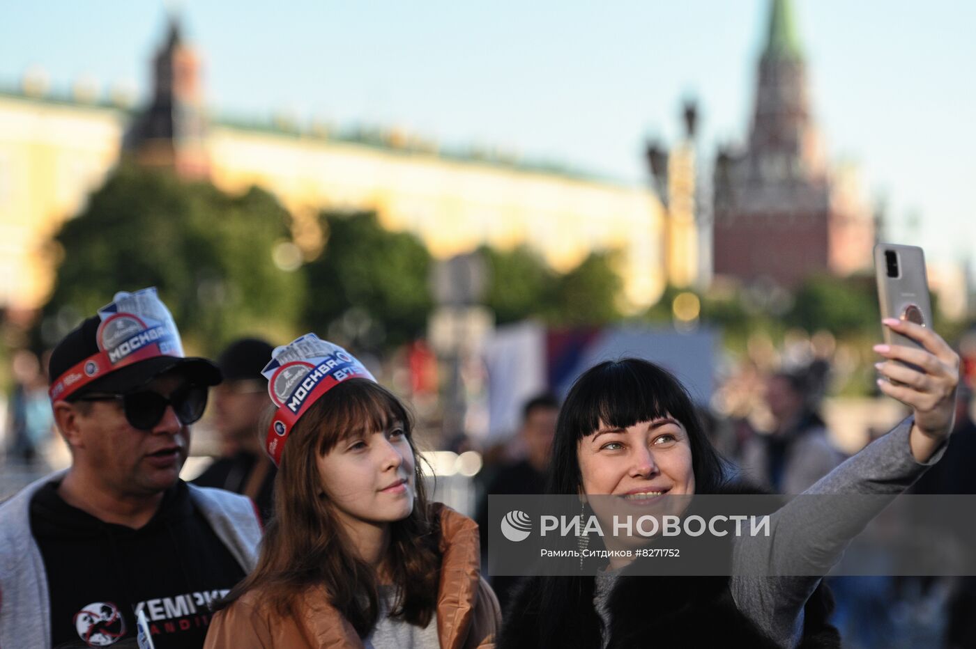 Празднование Дня города в Москве