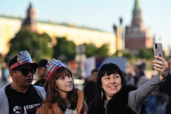 Празднование Дня города в Москве