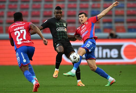 Футбол. РПЛ. Матч ЦСКА - "Краснодар"