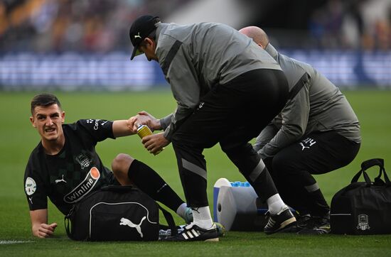 Футбол. РПЛ. Матч ЦСКА - "Краснодар"