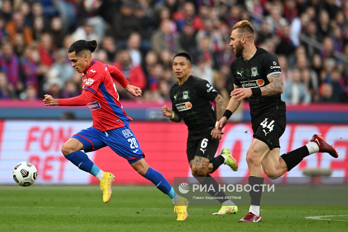 Футбол. РПЛ. Матч ЦСКА - "Краснодар"