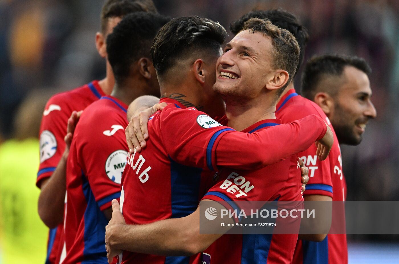 Футбол. РПЛ. Матч ЦСКА - "Краснодар"