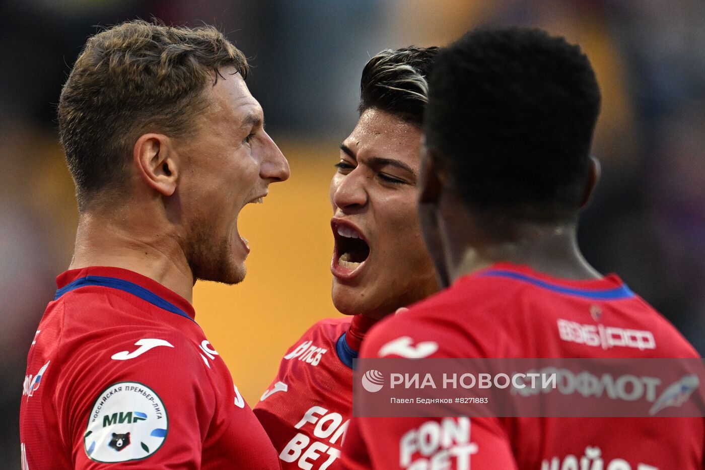 Футбол. РПЛ. Матч ЦСКА - "Краснодар"