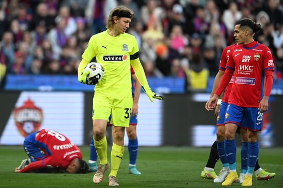 Футбол. РПЛ. Матч ЦСКА - "Краснодар"