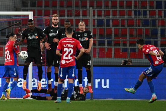 Футбол. РПЛ. Матч ЦСКА - "Краснодар"