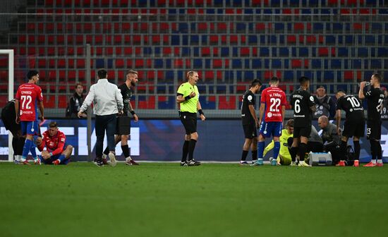 Футбол. РПЛ. Матч ЦСКА - "Краснодар"