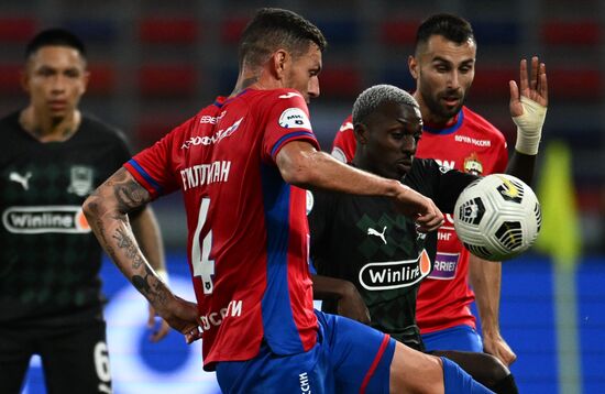 Футбол. РПЛ. Матч ЦСКА - "Краснодар"