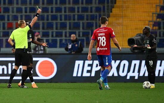 Футбол. РПЛ. Матч ЦСКА - "Краснодар"