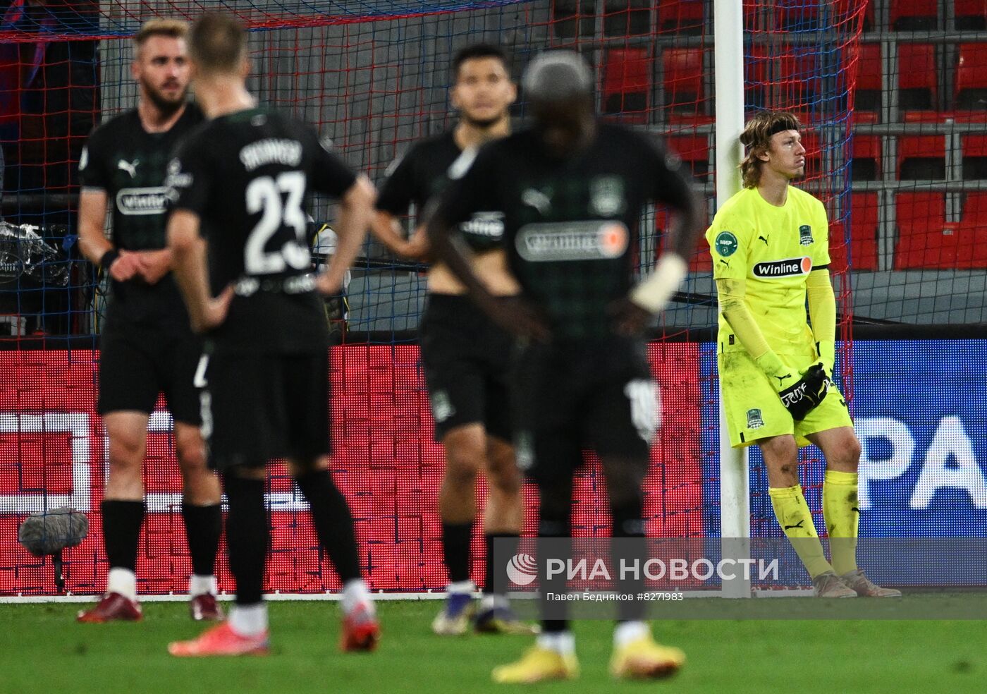 Футбол. РПЛ. Матч ЦСКА - "Краснодар"