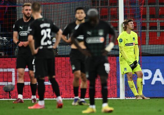 Футбол. РПЛ. Матч ЦСКА - "Краснодар"