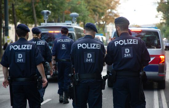 Акция протеста против инфляции в Вене