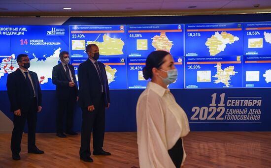 Работа Информационного центра ЦИК РФ 