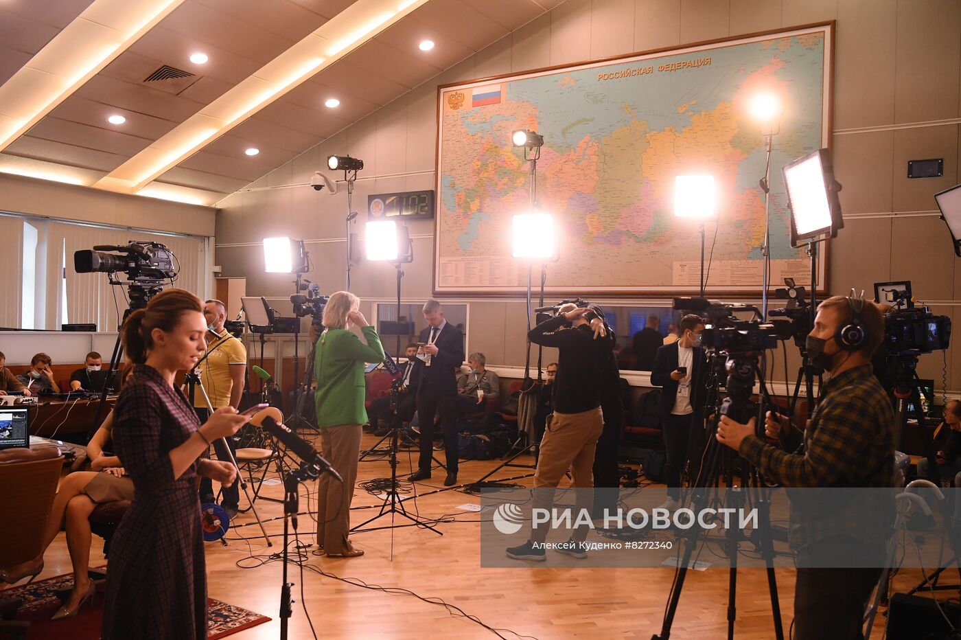 Работа Информационного центра ЦИК РФ