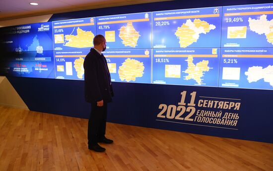 Работа Информационного центра ЦИК РФ 