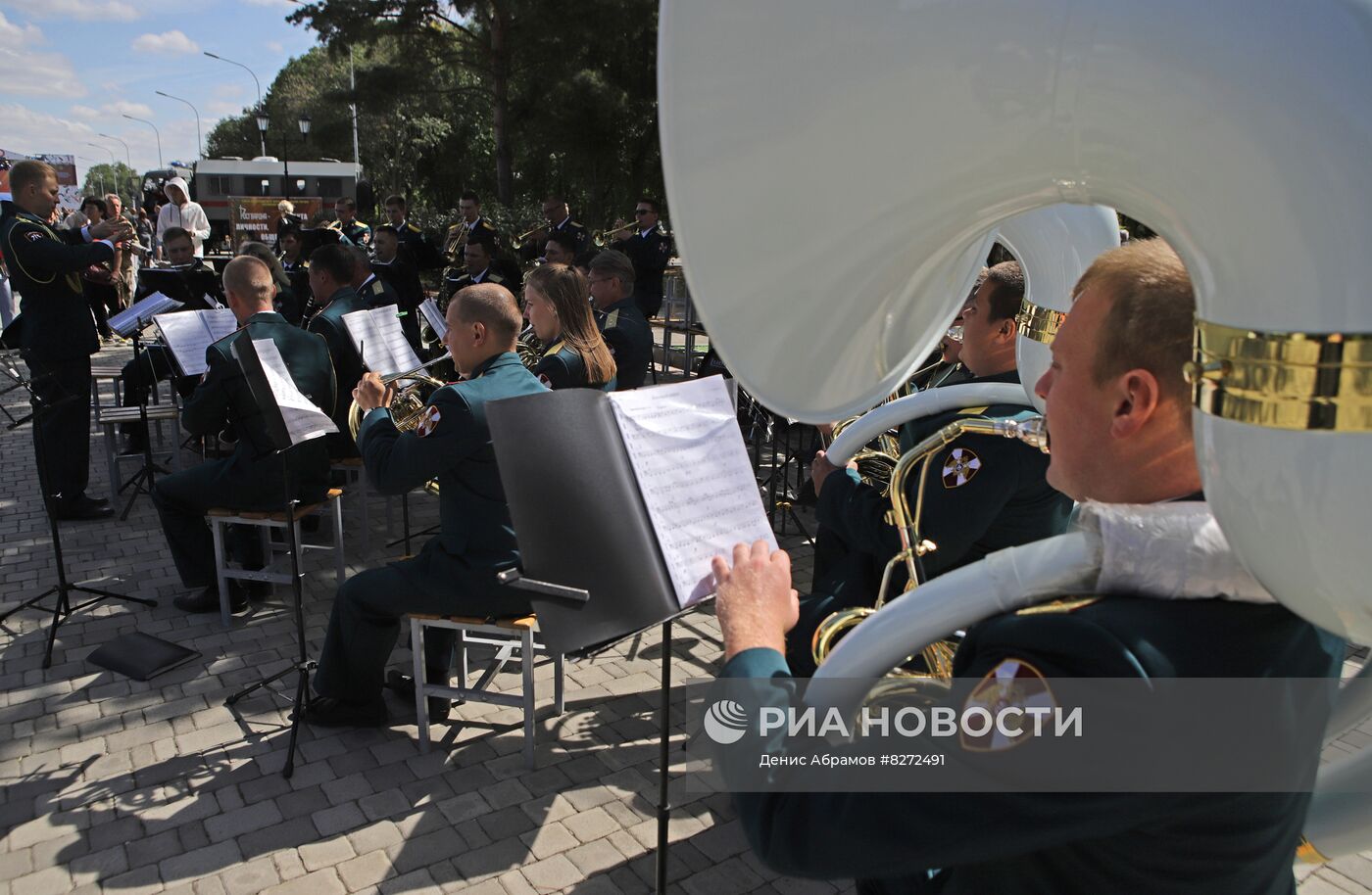 Открытие региональной выставки Росгвардии в Пятигорске