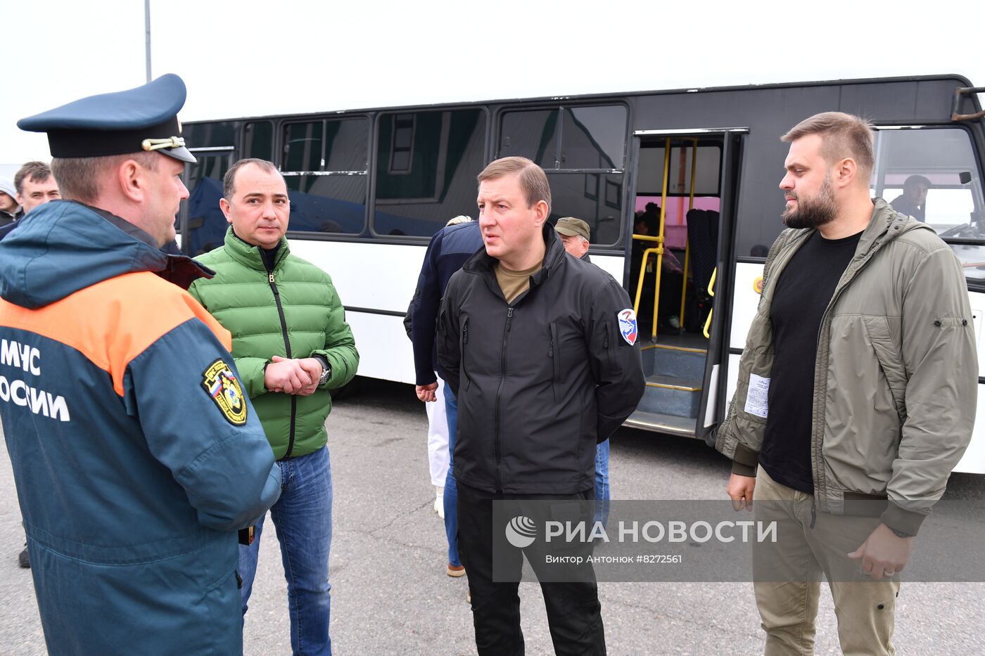 Место приема беженцев с Украины в Белгородской области