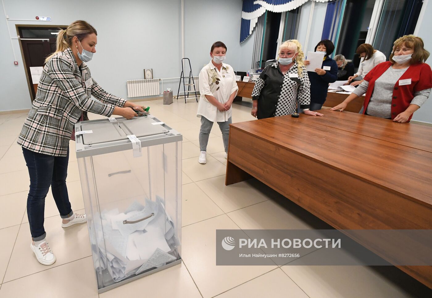 Подсчет голосов по итогам выборов