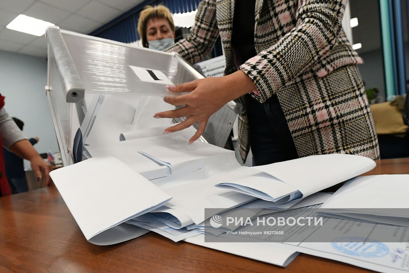 Подсчет голосов по итогам выборов