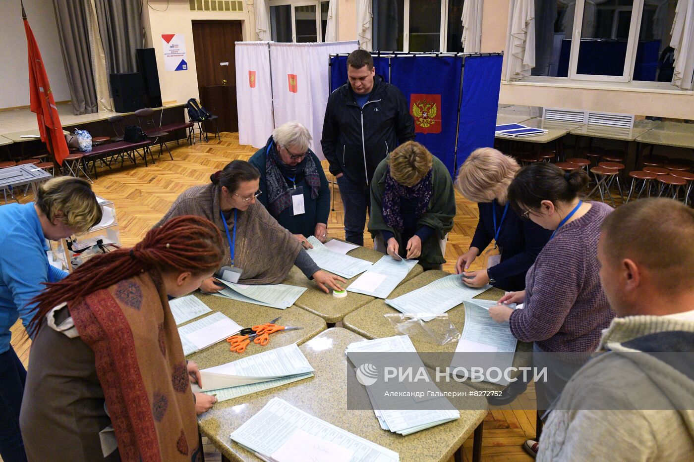 Подсчет голосов по итогам выборов