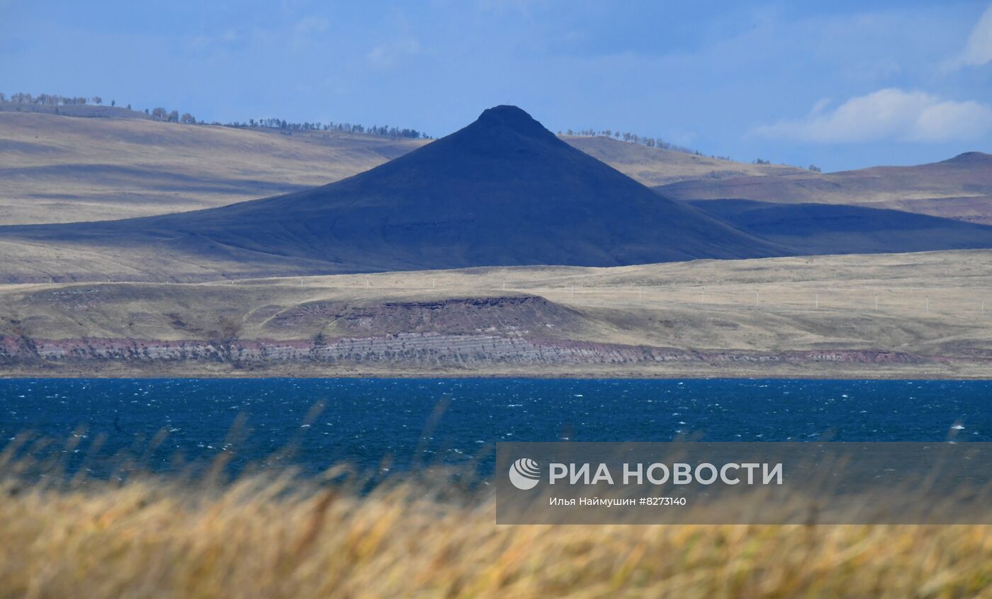 Озеро Белё в Хакасии