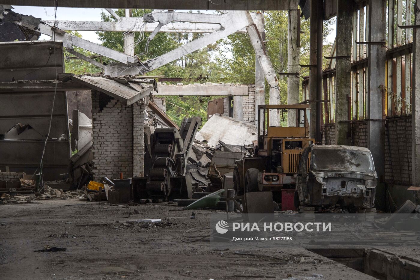 Последствия обстрелов в Мелитопольском районе